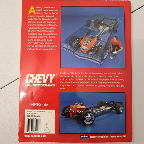 HP Books Chevelle/El Camino Handbook HP1428 First Edition 2004 - Picture 12 of 15